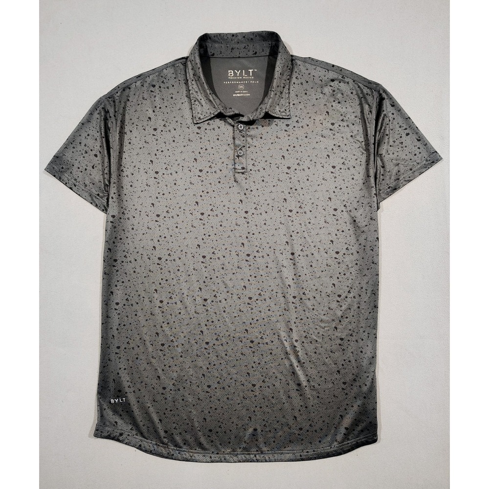 Bylt Polo Premium Basic Drop Cut Performance Mens… - image 2